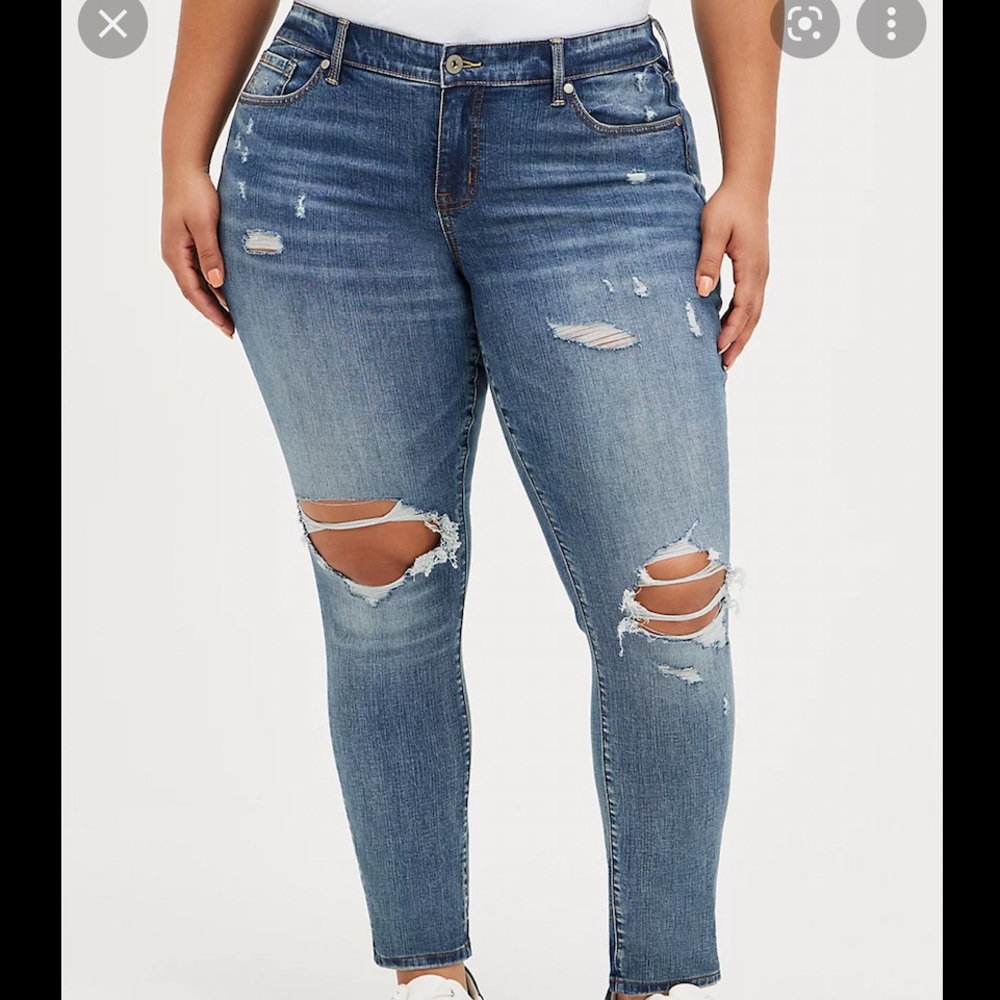 Jeans Straight Boyfriend Torrid NWOT